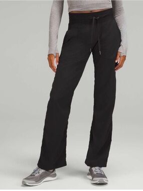 lululemon Athletica Dance Studio Mid-Rise Full Length Pant size 4